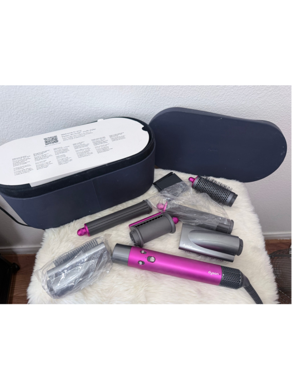 Women's Dyson Airwrap Multi-Styler One Size Pink and Grey Hair Tool